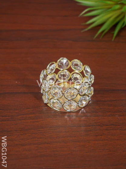 Mini Crystal T Light Holder - WBG1047