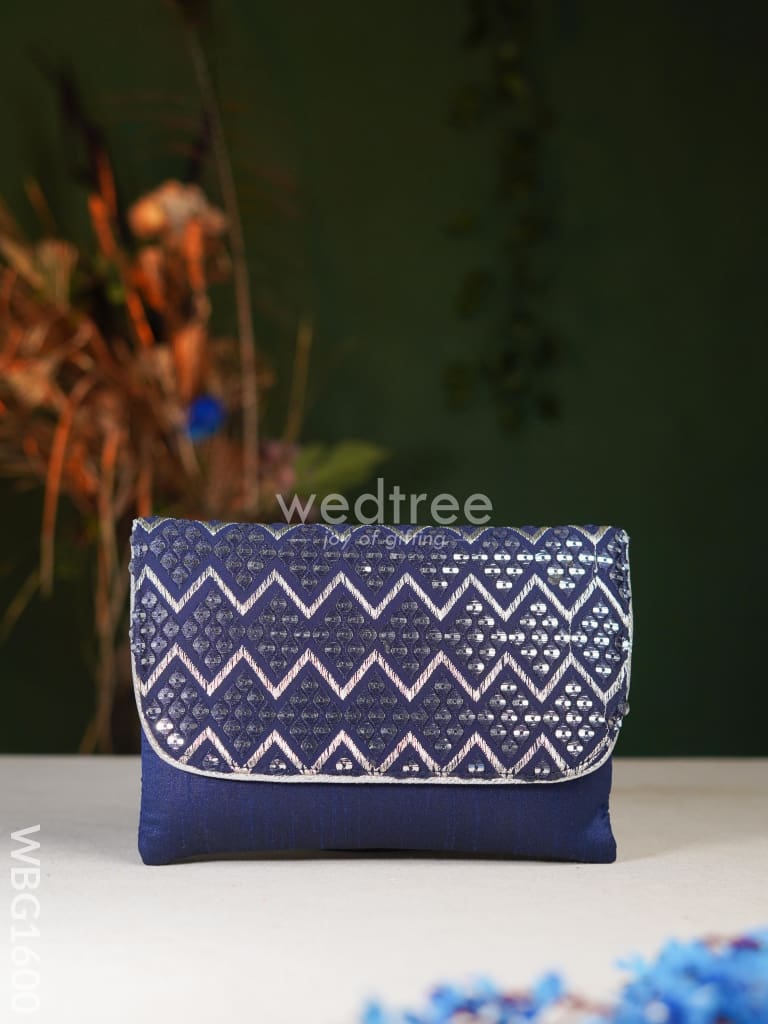 Mirror Work Clutch Purse - WBG1600