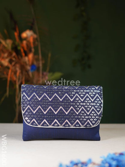 Mirror Work Clutch Purse - WBG1600