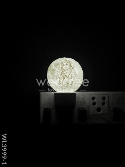 Moon Socket Lamp with Personalised Engraving - WL3999