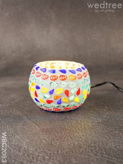 Mosaic Glass with Light - WBG2083