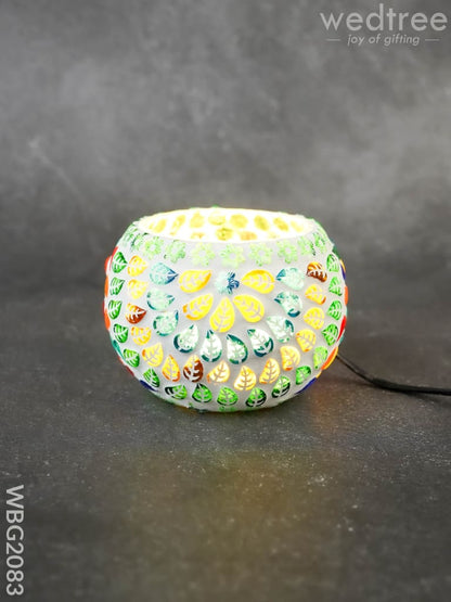 Mosaic Glass with Light - WBG2083