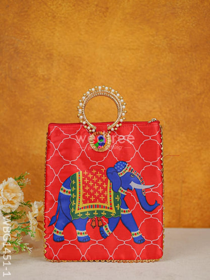 Multi Color - Digital Printed Hand Bags - WBG1451