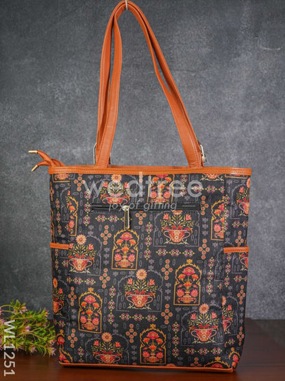 Multi Designed Hand Bag - WL1251