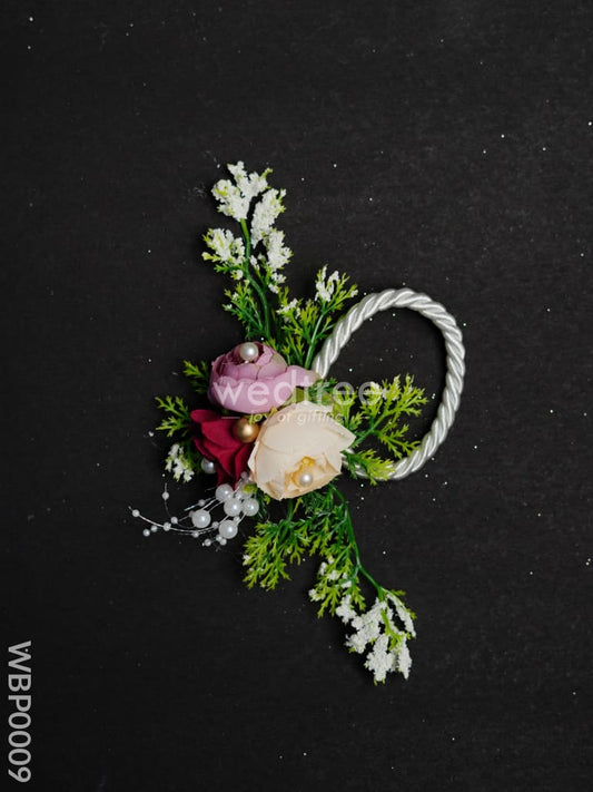 Multicolour 3 Flowers with Round Rope - WBP0009