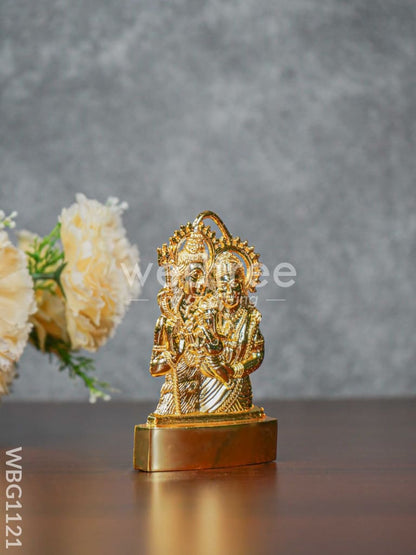 Murthi  - Shiv Parivar Gold Finish - WBG1121
