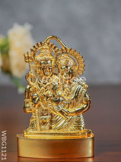 Murthi  - Shiv Parivar Gold Finish - WBG1121