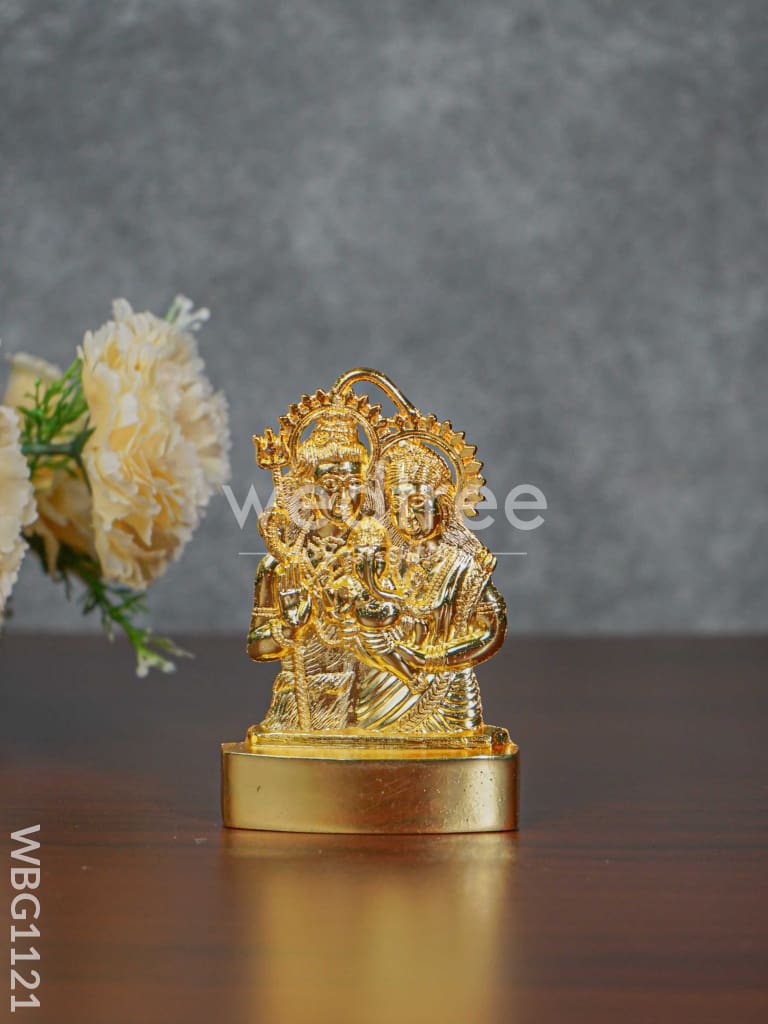 Murthi  - Shiv Parivar Gold Finish - WBG1121