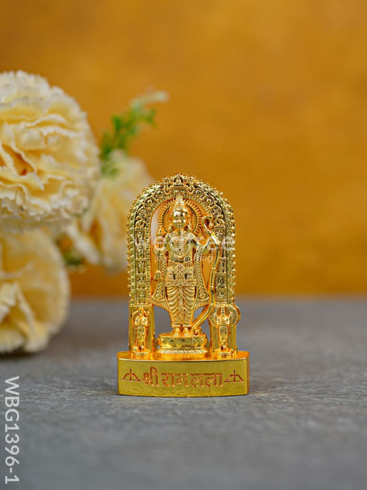 Murti - Ram Lalla - Gold Finish - WBG1396