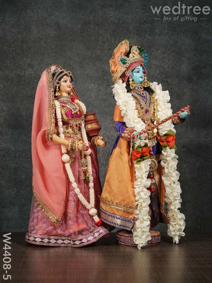 Nalangu Doll - Radhe Krishna - 15 inch - W4408-5