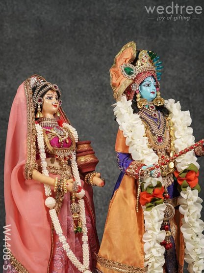 Nalangu Doll - Radhe Krishna - 15 inch - W4408-5