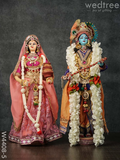 Nalangu Doll - Radhe Krishna - 15 inch - W4408-5