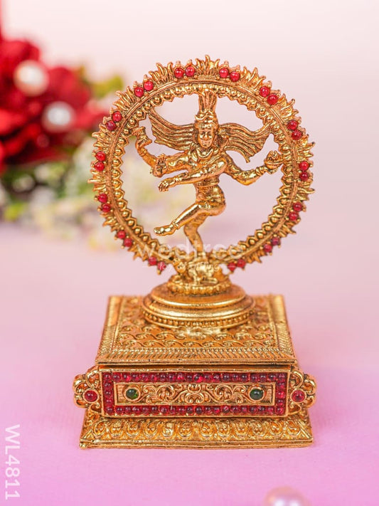 Nataraja Kumkum Holder - 3 inch - WL4811