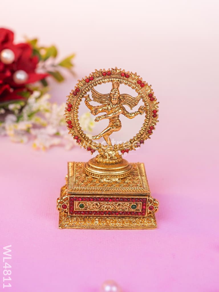 Nataraja Kumkum Holder - 3 inch - WL4811