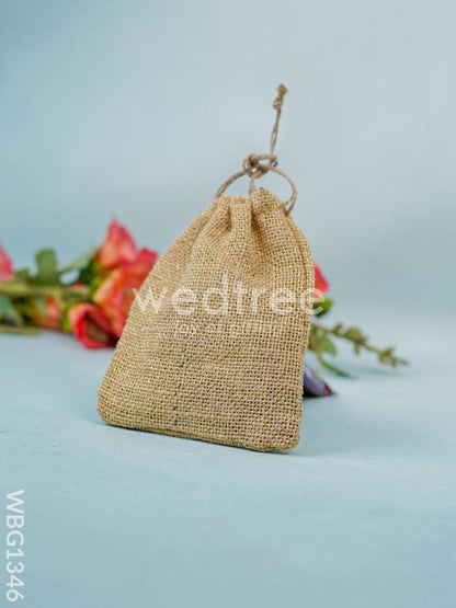 Natural Fragrance Jute String Bag -WBG1346