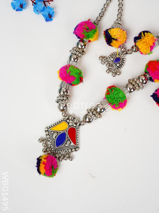 Necklace with Earrings - WBG1495