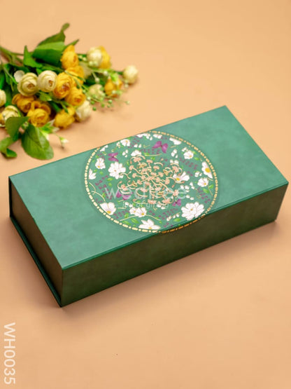 New Year Hamper 1 - Tin Jar, Brass Diya and Dry Fruits - WH0035