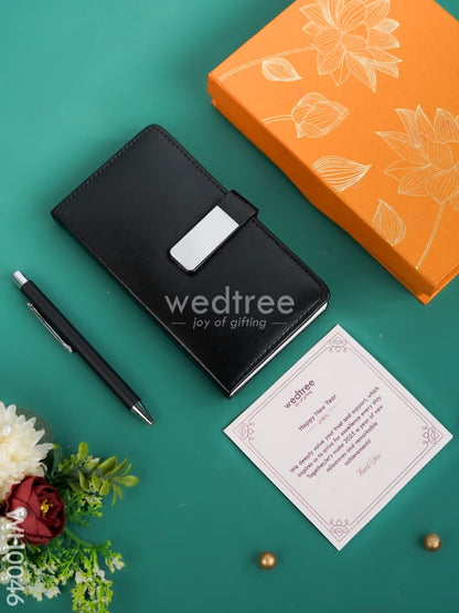 New Year Hamper 12 - Corporate Kit with Thank You Card & Chocolate - WH0046