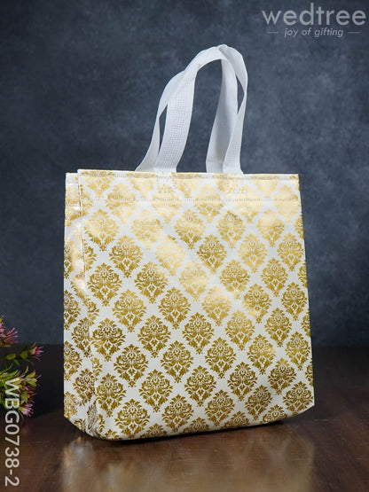 Non Woven Floral Printed Bag - WBG0738