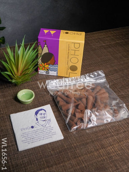 Organic Aromatic Incense Cones - WL1656