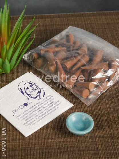 Organic Aromatic Incense Cones - WL1656