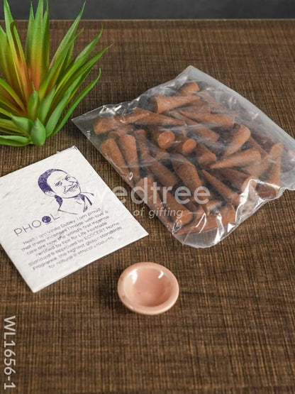 Organic Aromatic Incense Cones - WL1656