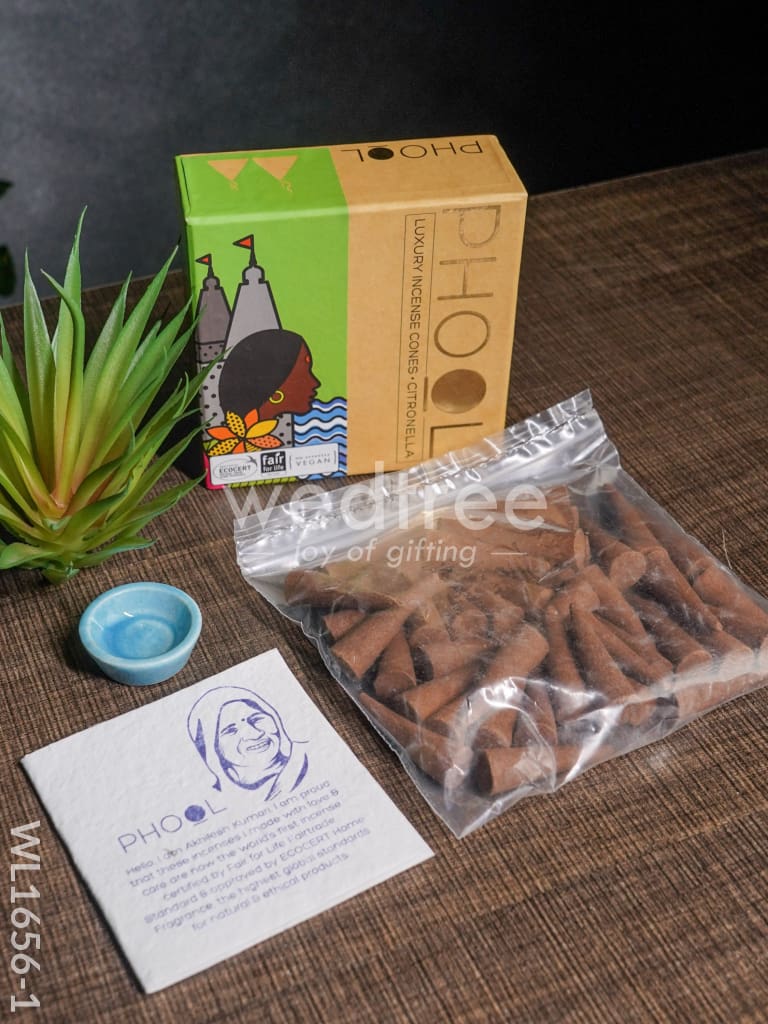 Organic Aromatic Incense Cones - WL1656