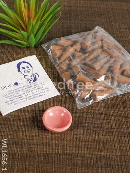 Organic Aromatic Incense Cones - WL1656