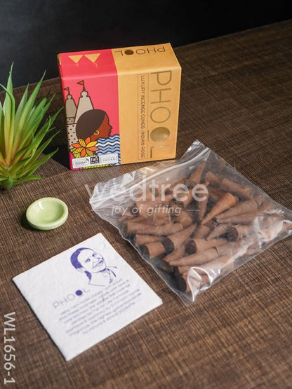 Organic Aromatic Incense Cones - WL1656