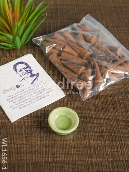Organic Aromatic Incense Cones - WL1656