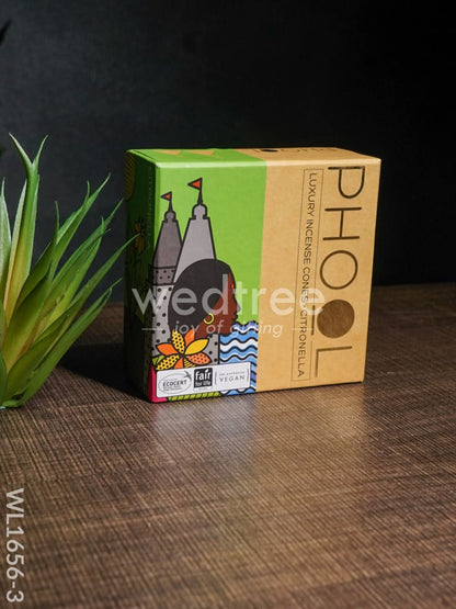 Organic Aromatic Incense Cones - WL1656