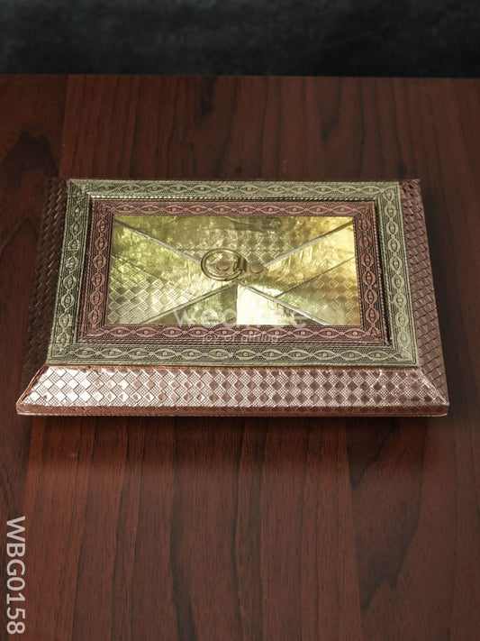 Oxidised Window Dry Fruit Box - 9X7Inches - WBG0158