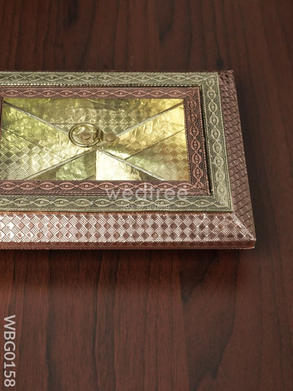 Oxidised Window Dry Fruit Box - 9X7Inches - WBG0158