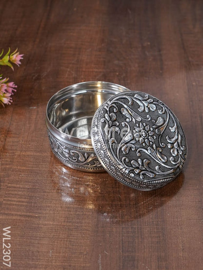 Oxidized Box with Tray Set (set of 4) - WL2307