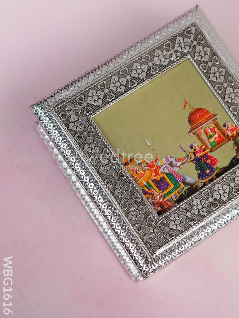 Oxidized Dry Fruit Box - 6 inch - WBG1616