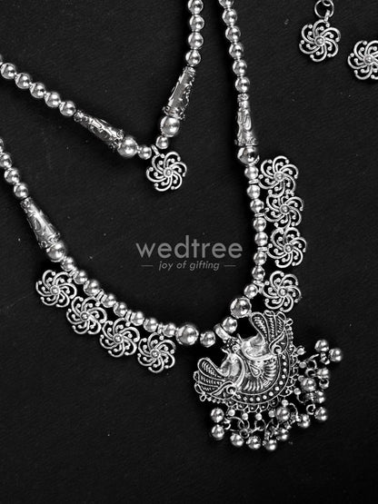 Oxidized Jewellery with Earrings - WBG1620