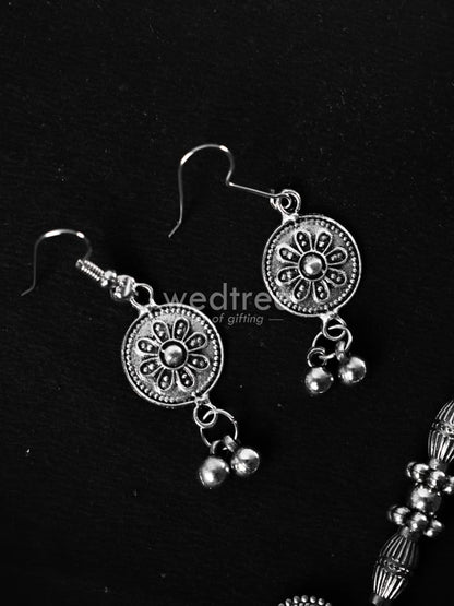 Oxidized Jewellery with Earrings - WBG1620