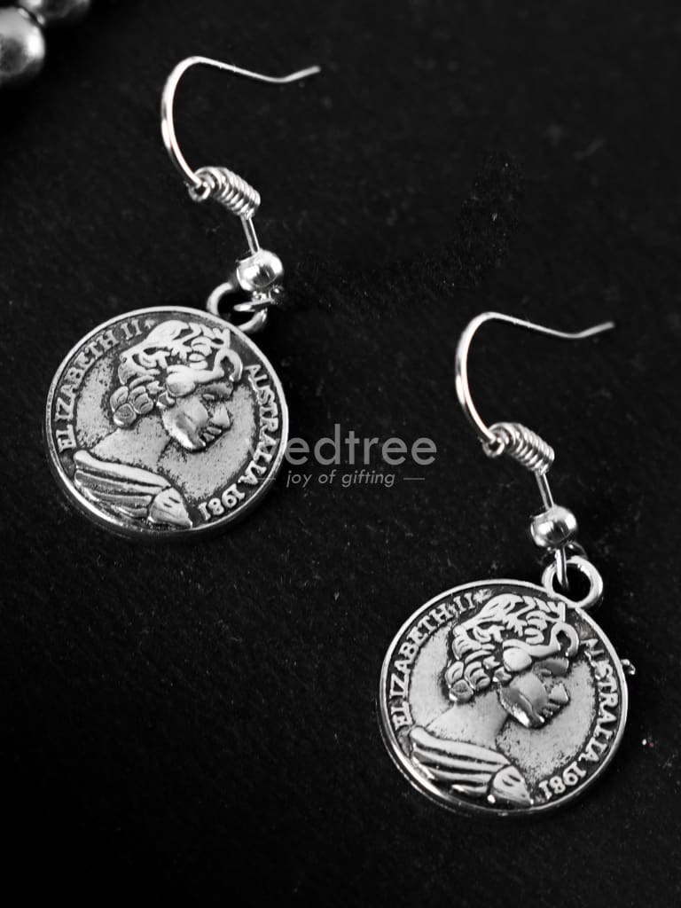 Oxidized Jewellery with Earrings - WBG1620