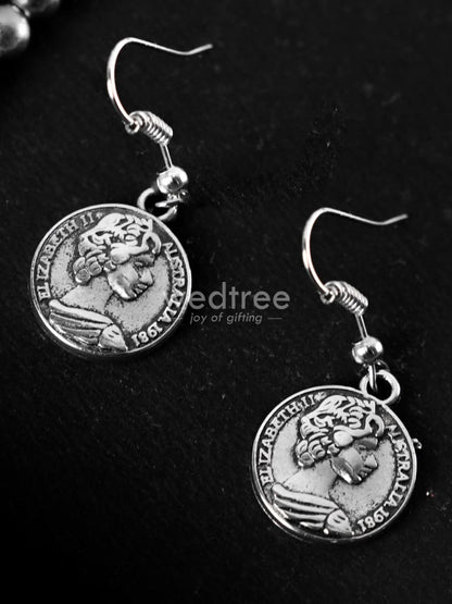 Oxidized Jewellery with Earrings - WBG1620