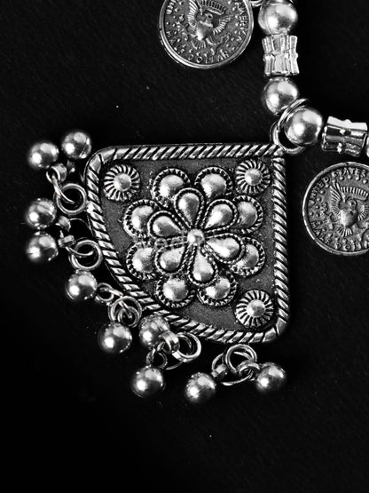 Oxidized Jewellery with Earrings - WBG1620
