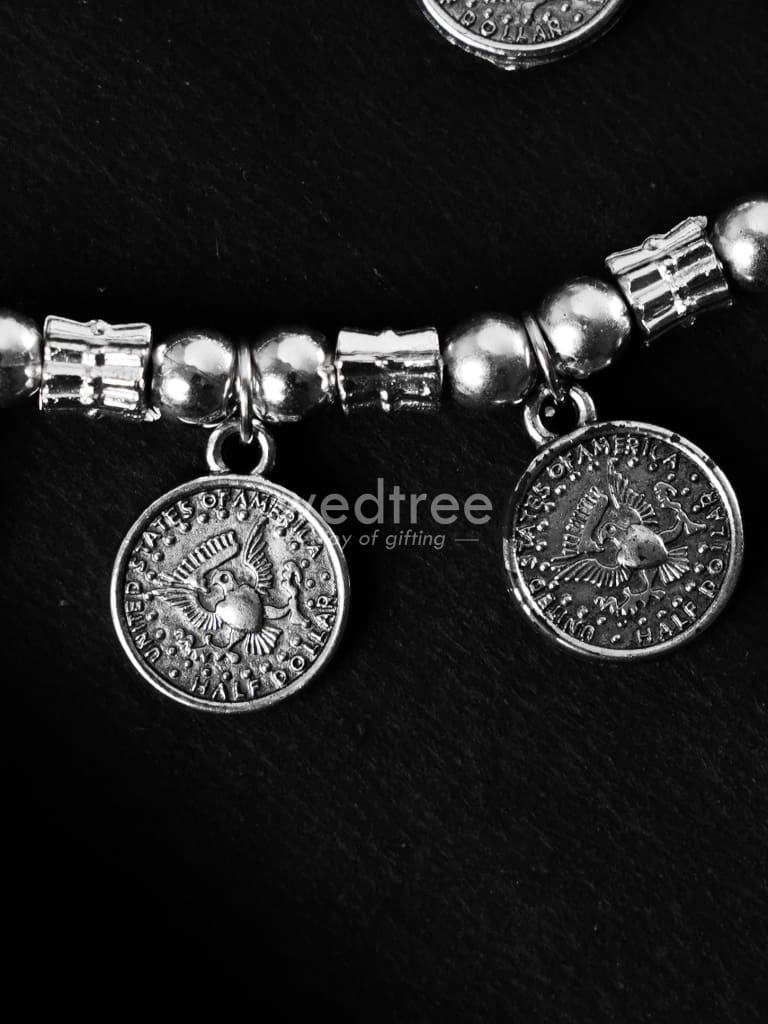 Oxidized Jewellery with Earrings - WBG1620