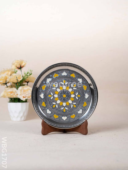 Oxidized Plate - 8 inch - WBG1707