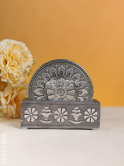 Oxidized Tea Coaster - Set of 4 - WBG1596