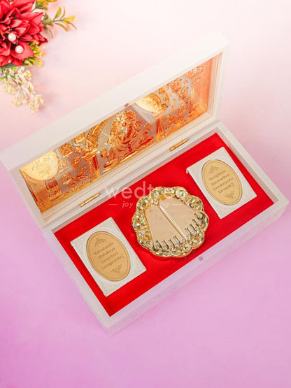 Paduka Prayer Box - Large - Ganesha - WL4786