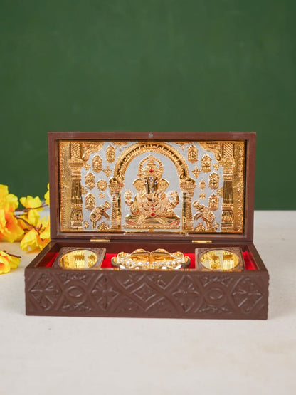 Paduka Prayer Box - Large - Ganesha - WL4786