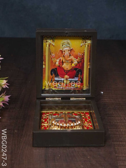 Paduka Prayer Box (Mini) - Ganesha - WBG0247-3