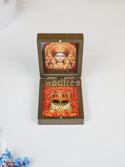 Paduka Prayer Box (Small) - Durga - WL4514