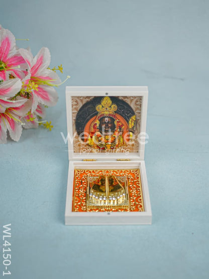 Paduka Prayer Box (Small) - Sri Ram Lalla - WL4150-1