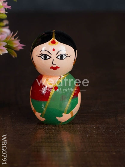 Pandit Couple - Channapatna Toy - WBG0791