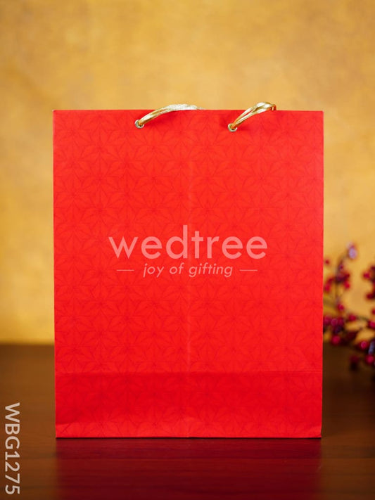 Paper Bag with Leaf Design - WBG1275